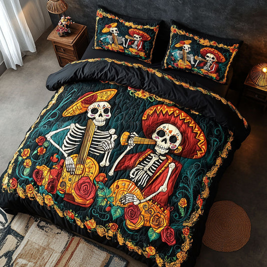 Día De Los Muertos WU2201046CL Duvet Cover Set