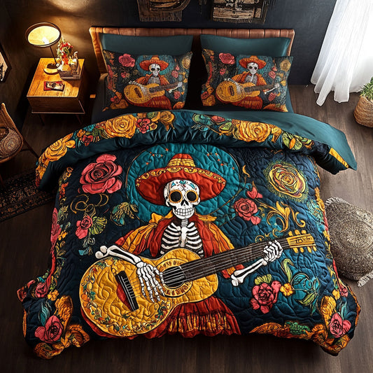 Día De Los Muertos WU2201047CL Duvet Cover Set