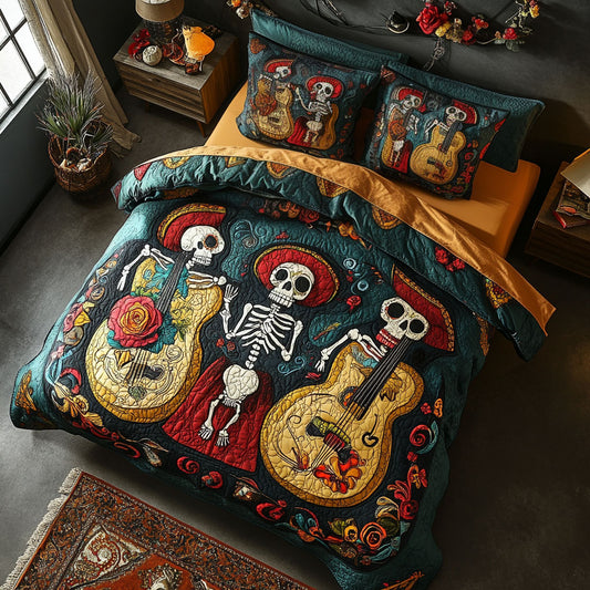 Día De Los Muertos WU2201048CL Duvet Cover Set