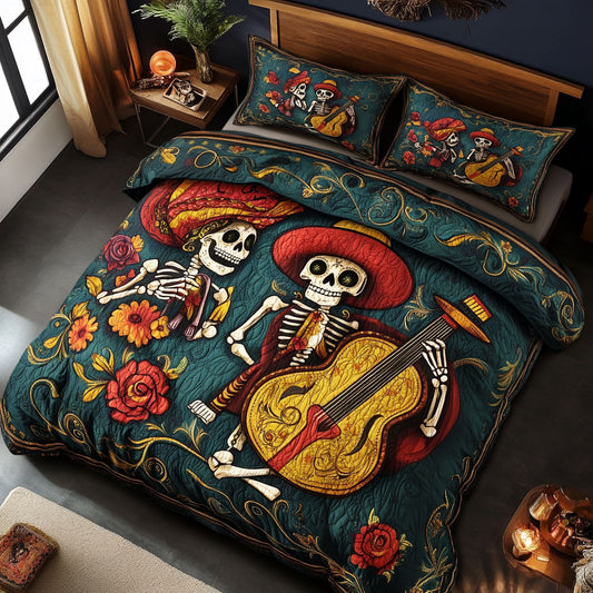 Día De Los Muertos WU2201049CL Duvet Cover Set