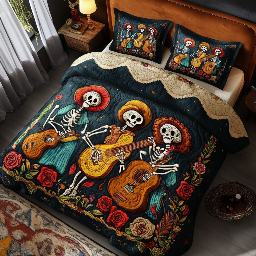 Día De Los Muertos WU2201050CL Duvet Cover Set
