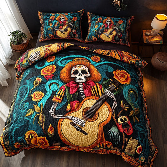 Día De Los Muertos WU2201051CL Duvet Cover Set