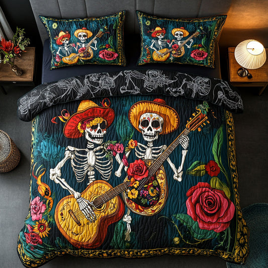 Día De Los Muertos WU2201052CL Duvet Cover Set