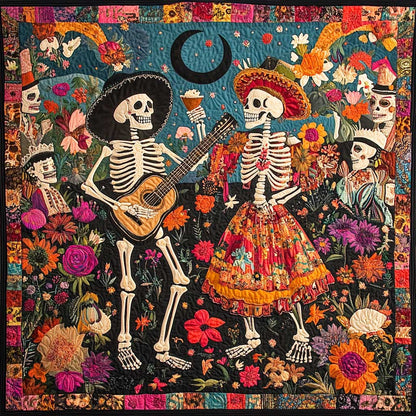 Día de Muertos Melodies XR0108037CL Quilt