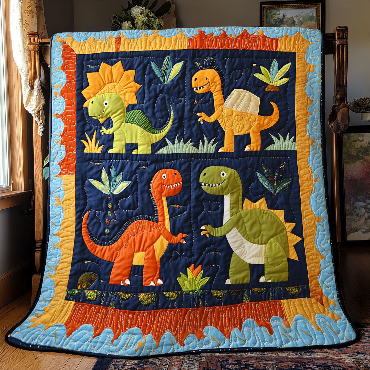 Dinosaur So Cute YR0902005CL Quilt