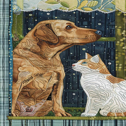 Dog And Cat WJ2907021CL Quilt