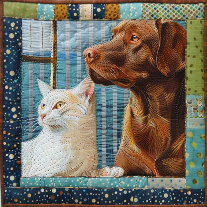 Dog And Cat WJ3007026CL Quilt