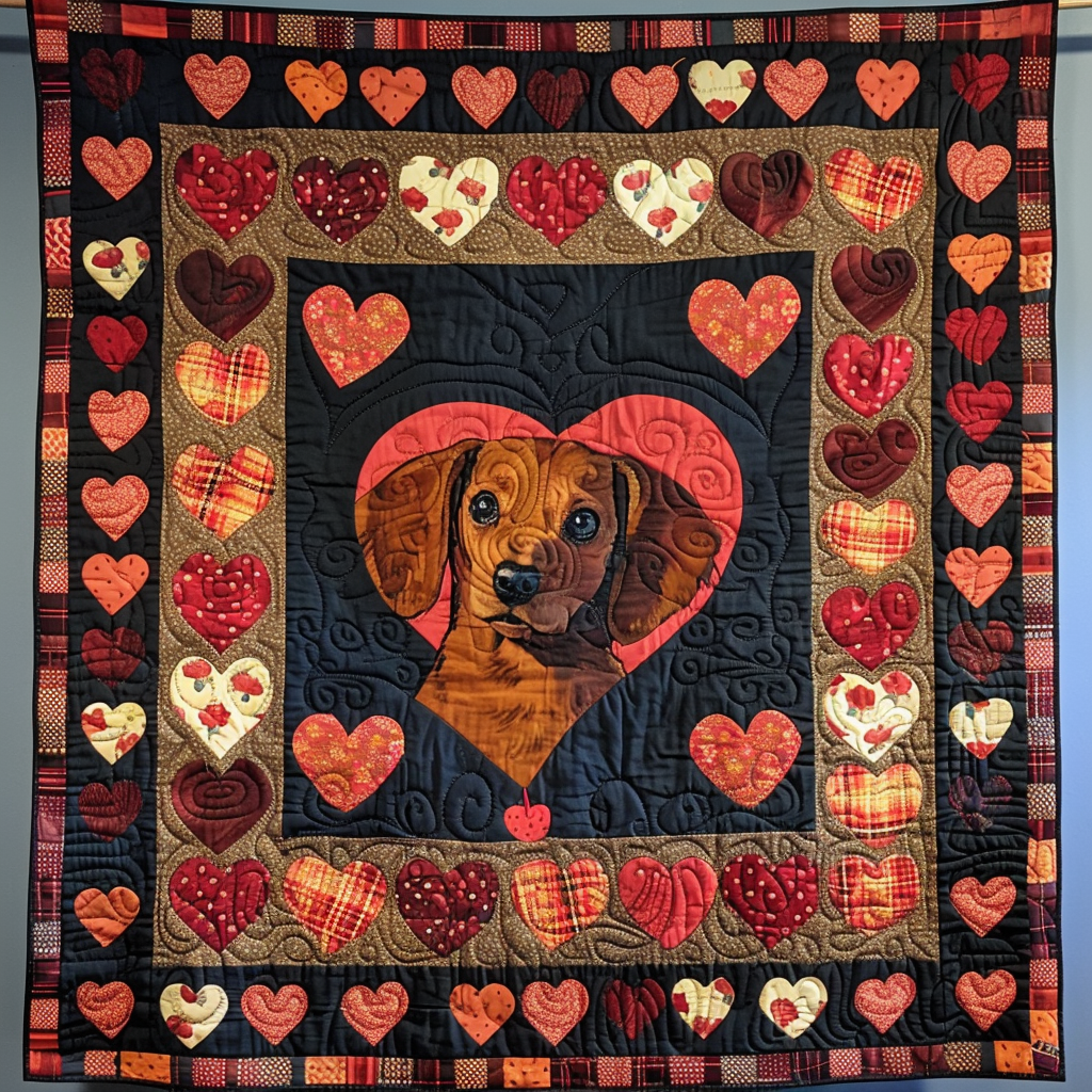 Dachshund WJ1406010CL Quilt