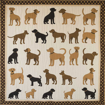 Dogs WJ0507004CL Quilt