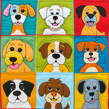 Dogs WJ1007008CL Quilt