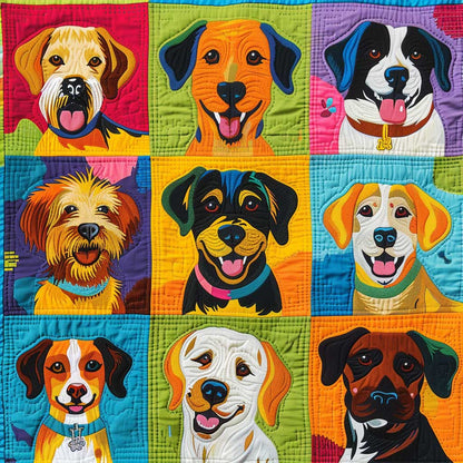 Dogs WJ1007009CL Quilt