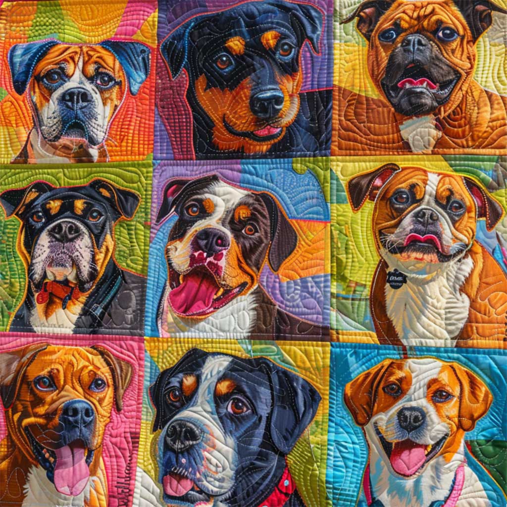 Dogs WJ3107019CL Quilt