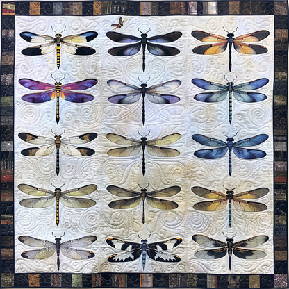 Dragonfly Lovers XR1306012CL Quilt