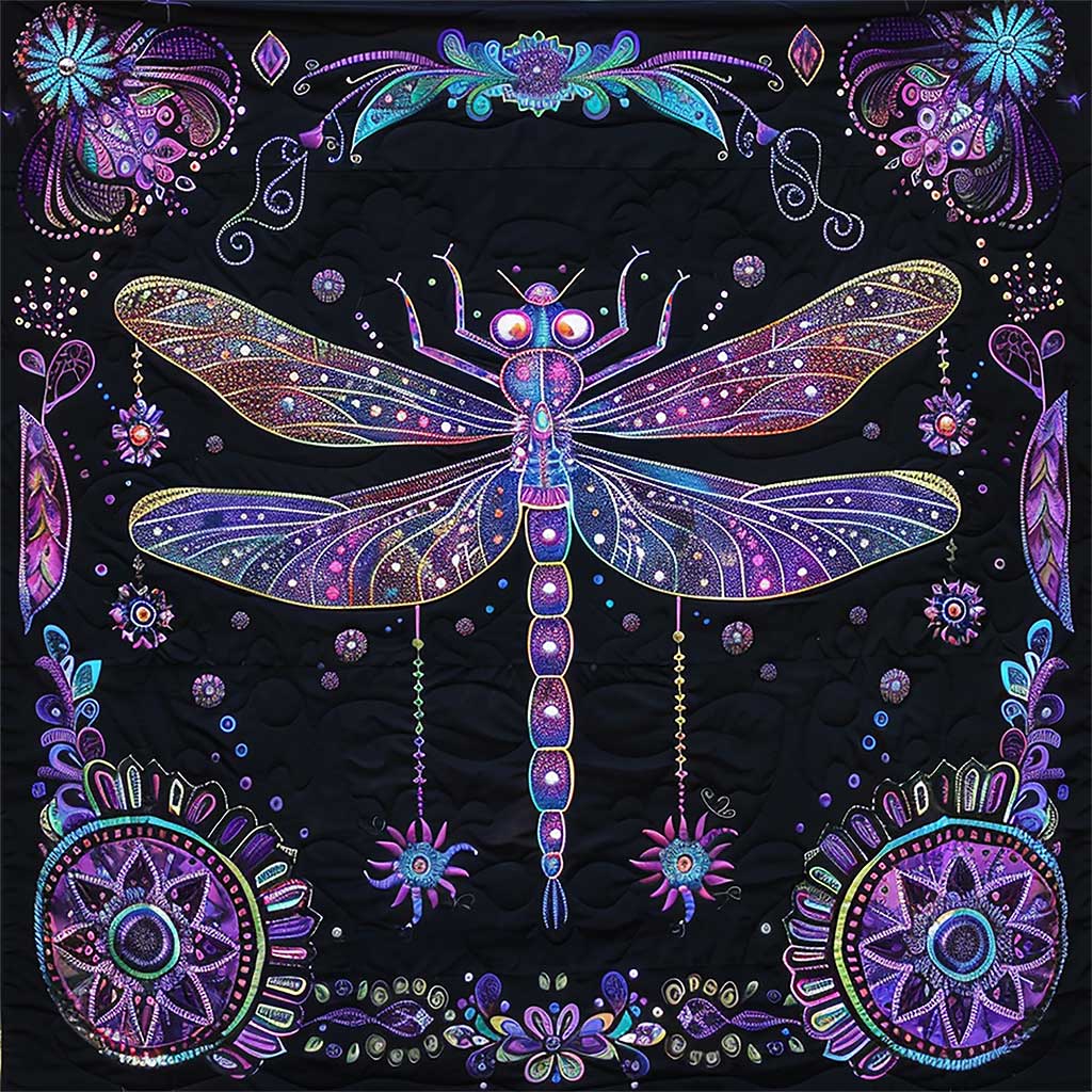 Dragonfly WJ2106012CL Quilt