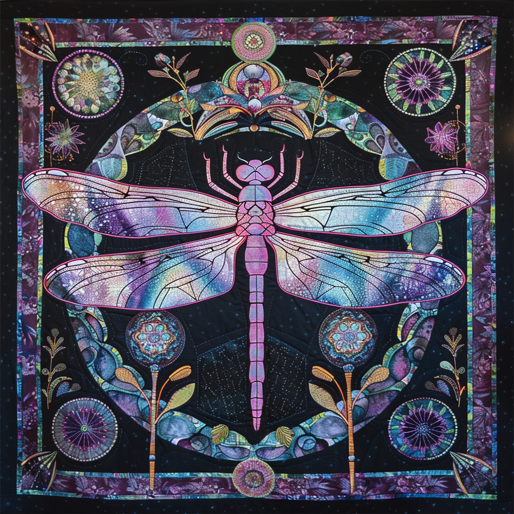 Dragonfly WJ2406008CL Quilt