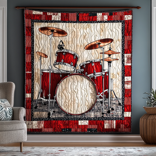 Drum Lover YR0201003CL Quilt