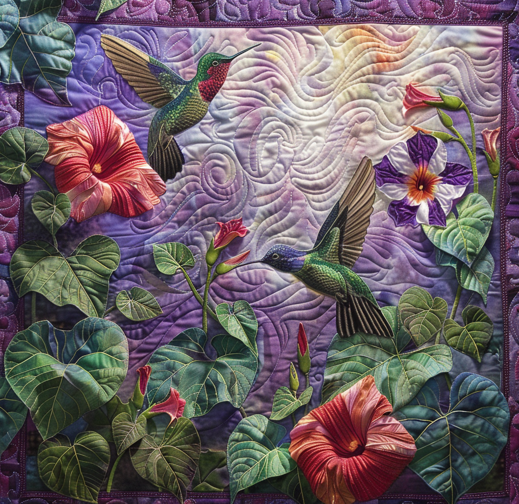 Whispering Wings Hummingbird YR1108002CL Quilt