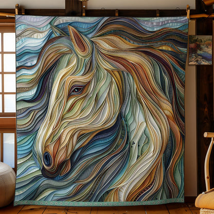 Horse Mane Waves WN1209044CL Quilt