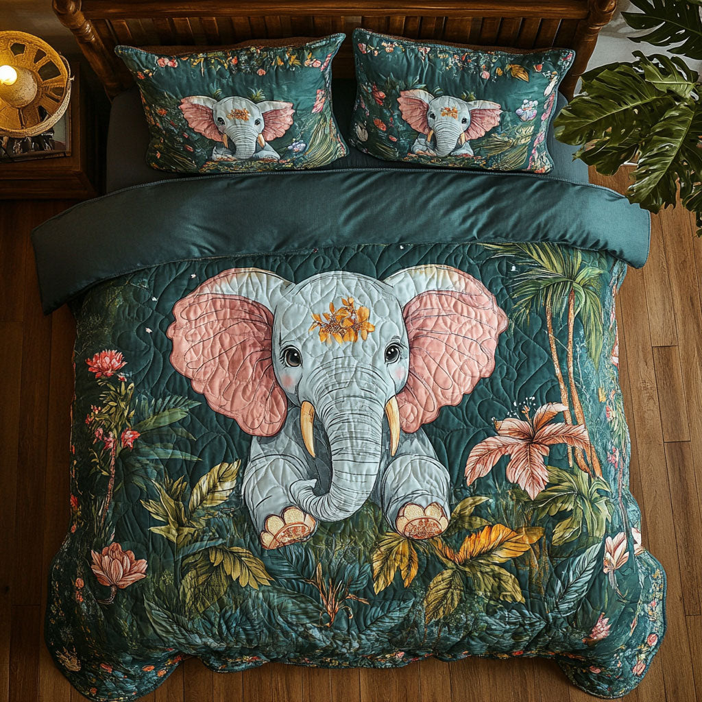Baby Elephant WT0703129CL Duvet Cover Set