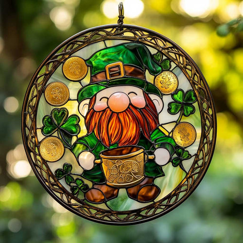 Golden Gnome WN0402049CL Suncatcher