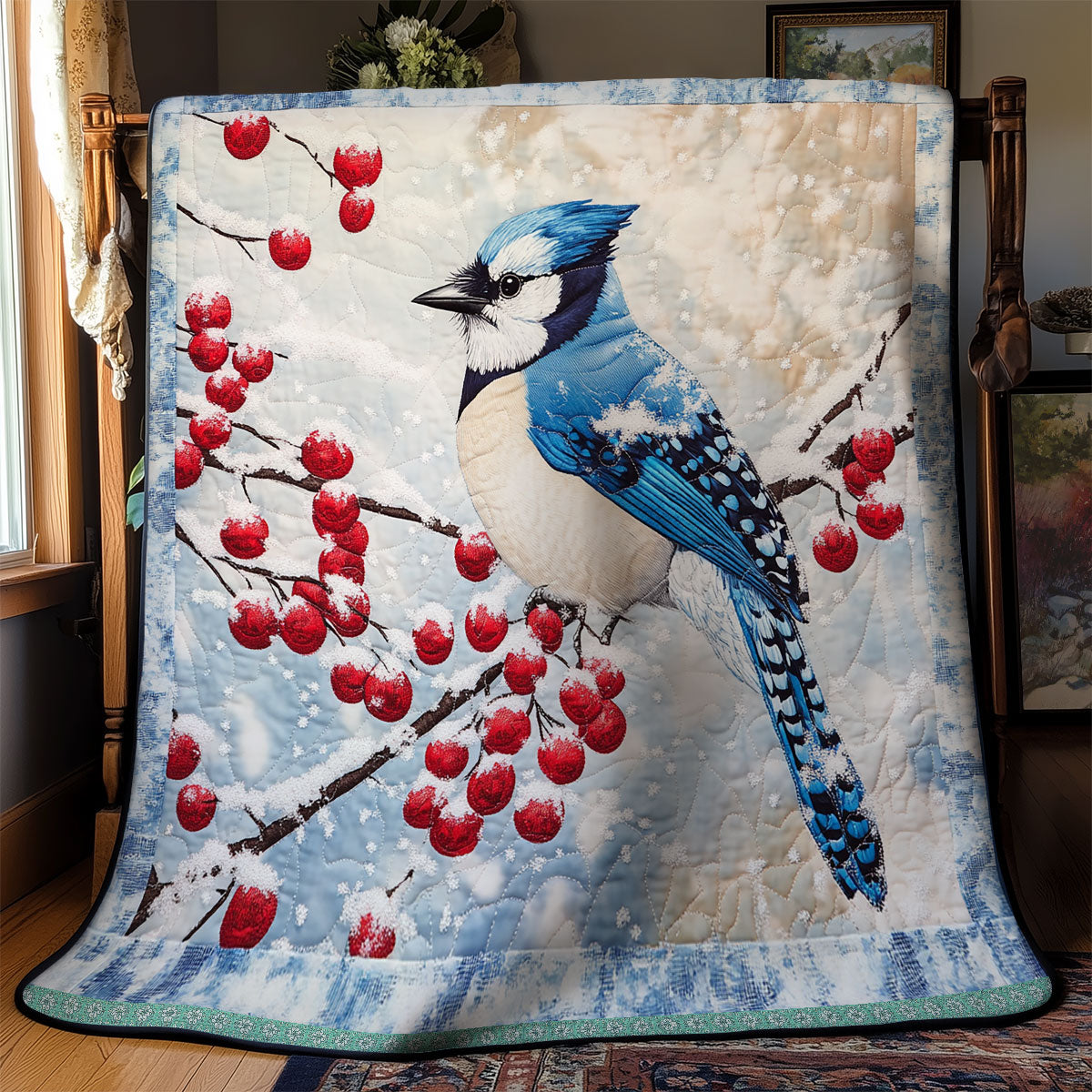 Cardinal Winter WX1612009CL Quilt