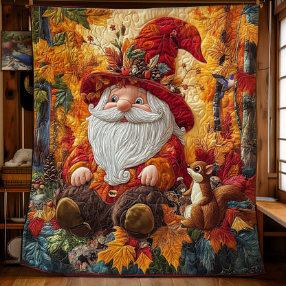 Autumn Gnome WY0512009CL Quilt