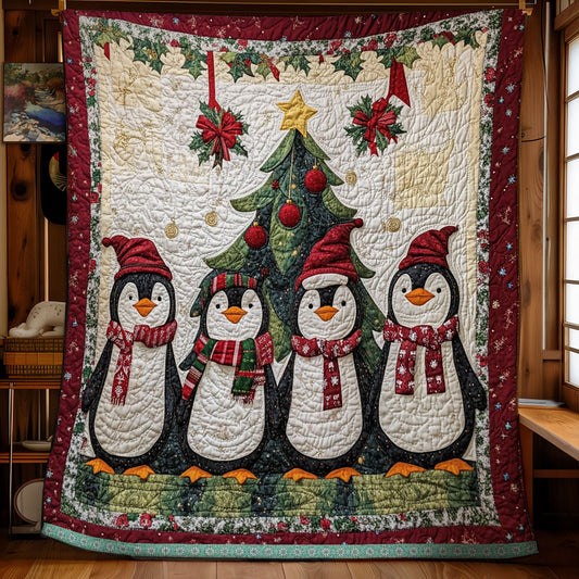 Penguins Noel WX2211034CL Quilt