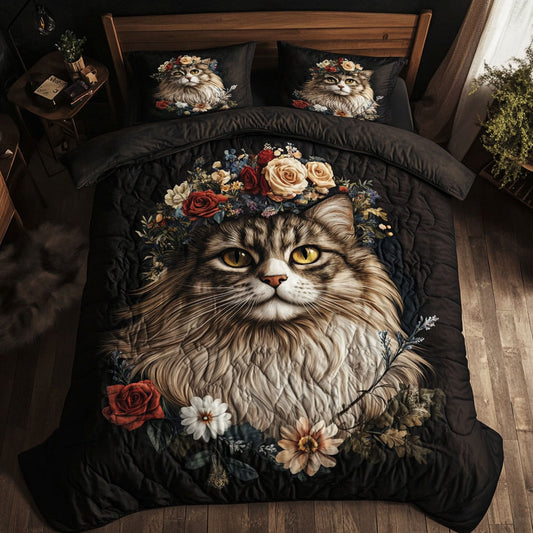 Maine Coon Flower WT1302003CL Duvet Cover Set