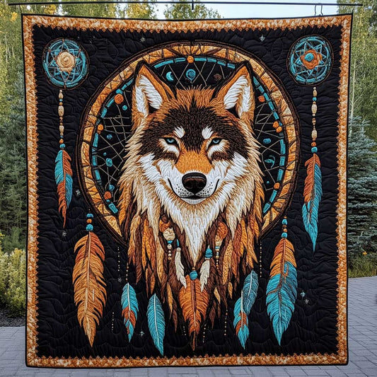 Dreamcatcher Wolf WP0701030CL Quilt