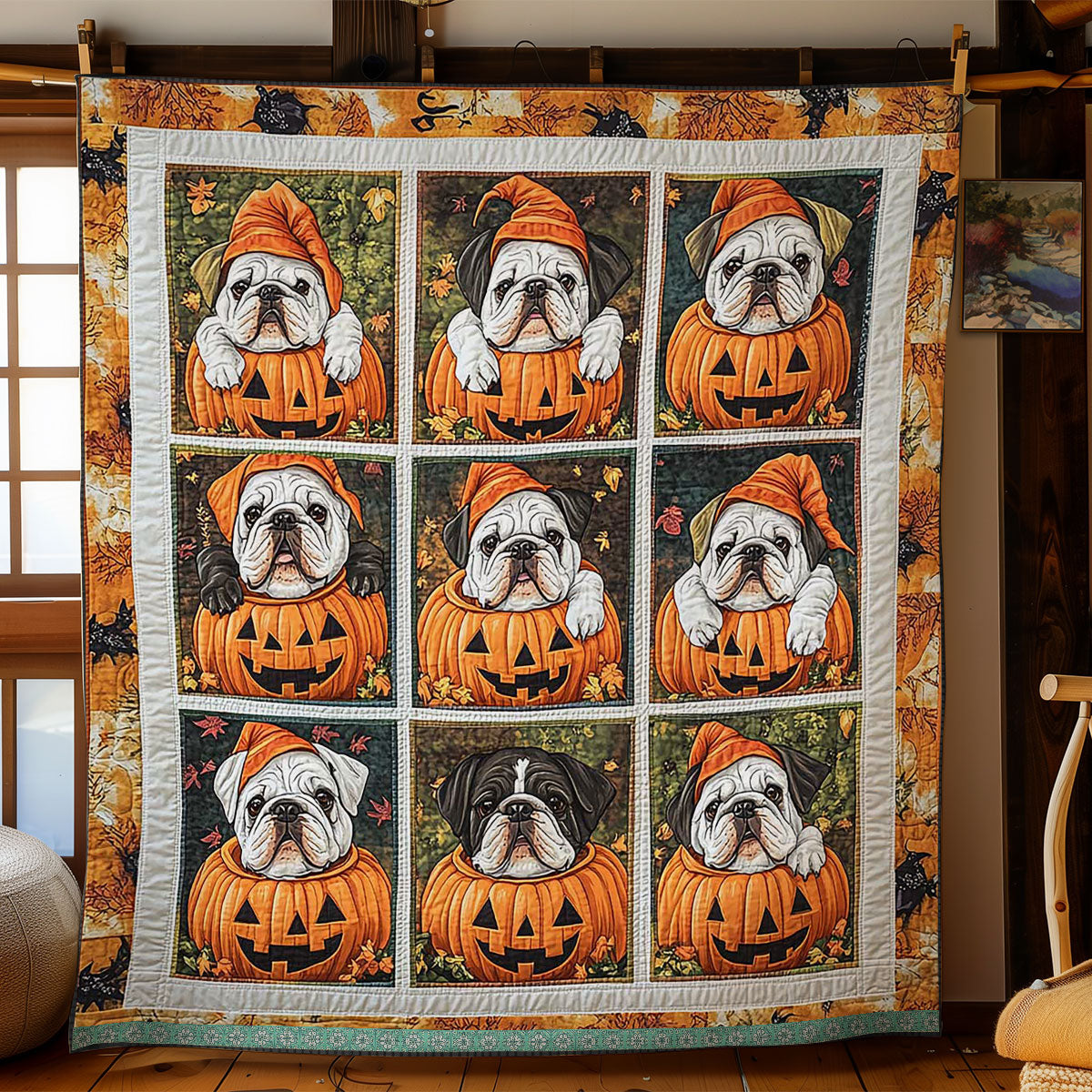 Bulldog Jolly WN2609073CL Quilt