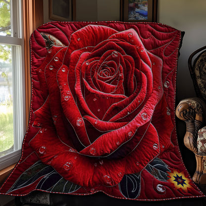 Red Rose WY2811033CL Quilt