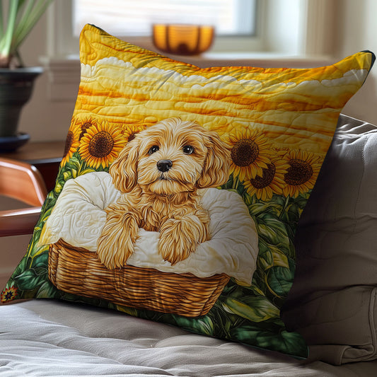 Puppy WY0312129CL Quilt Pillow Case