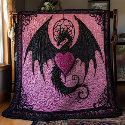 Dark Dragon Love WN1002006CL Quilt