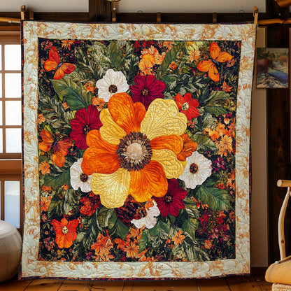 Flower Forest WY0602147CL Quilt