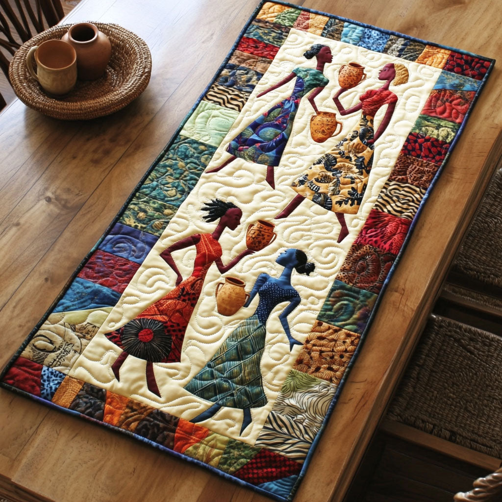 Women Beauty CP0207036CL Quilted Table Runner