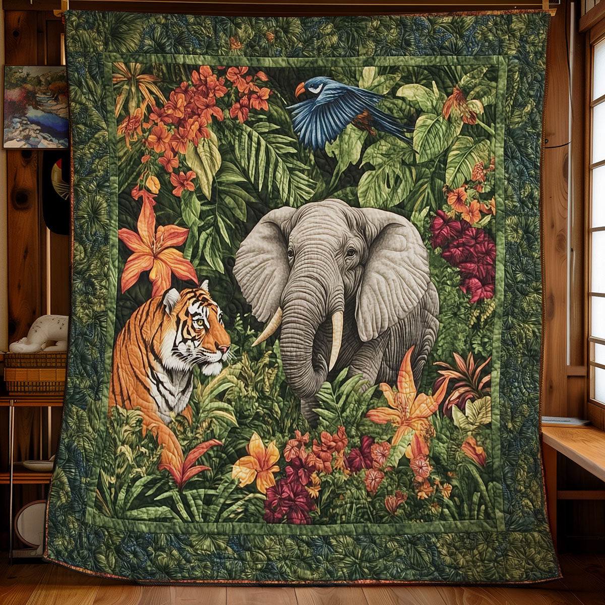 Wild Animal WY0202087CL Quilt