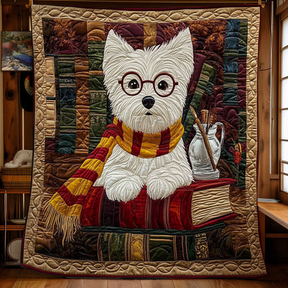 Terrier Little Wizard WY0801066CL Quilt
