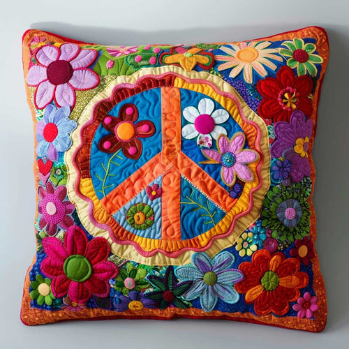 Trippy Hippie Sign WJ1909043CL Quilt Pillow Case