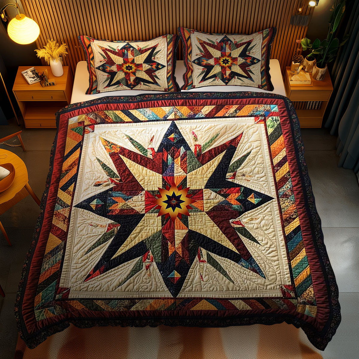 Native Starry Nights WN1010149CL Duvet Cover Set
