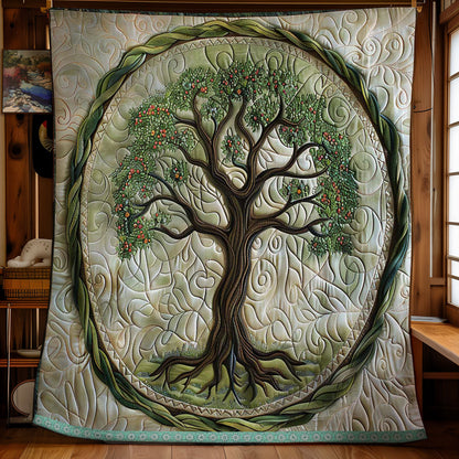 Tree Of Life Ancient Wisdom WN1209056CL Quilt