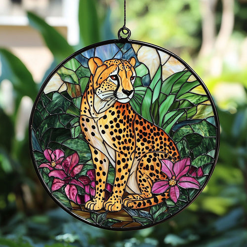 Cheetah WY1401011CL Suncatcher