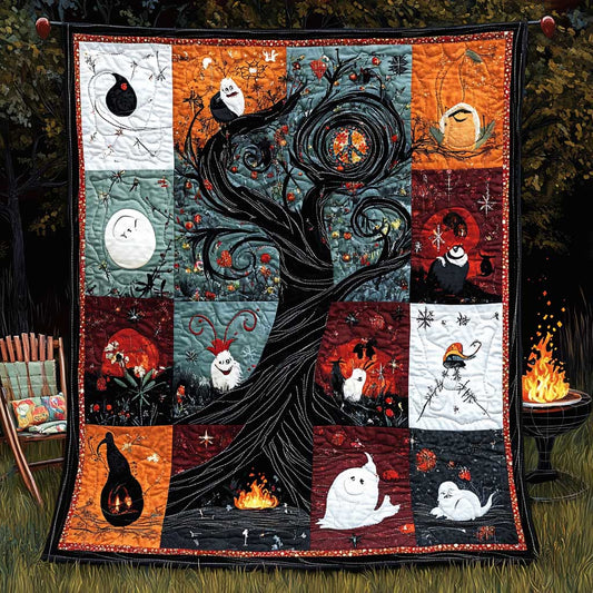 Halloween's Spooky Spirits WN0810027CL Quilt