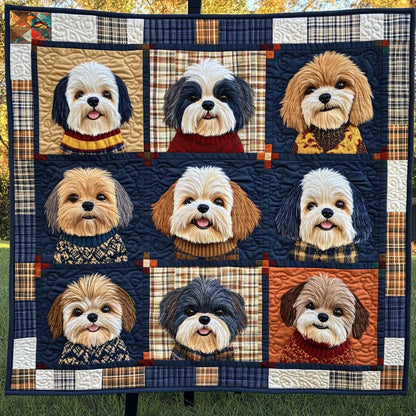 Shih Tzu Cozy WN0110006CL Quilt