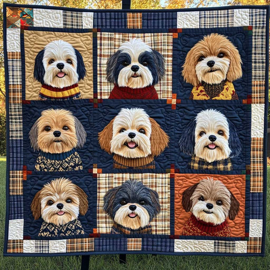 Shih Tzu Cozy WN0110006CL Quilt