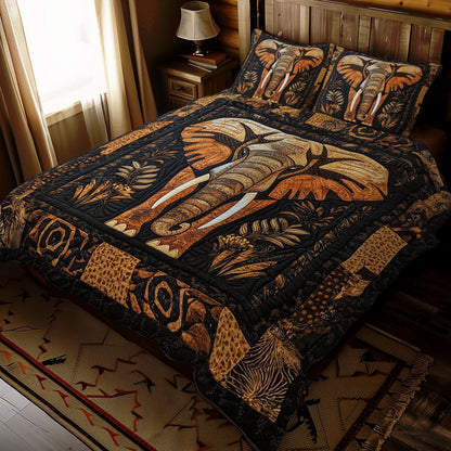 African Elephant WJ0411024CL Duvet Cover Set