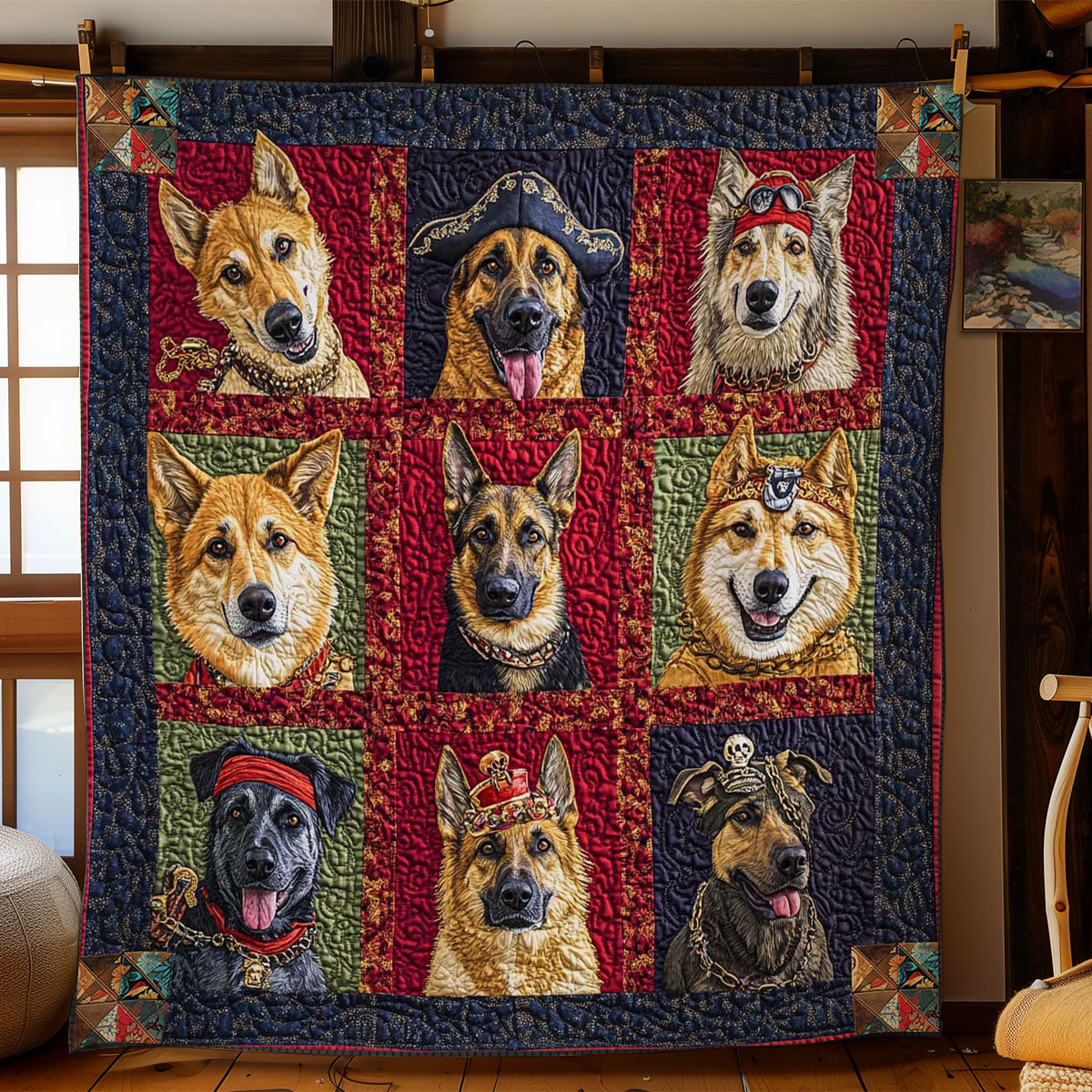 High Seas Shepherds WN0811050CL Quilt