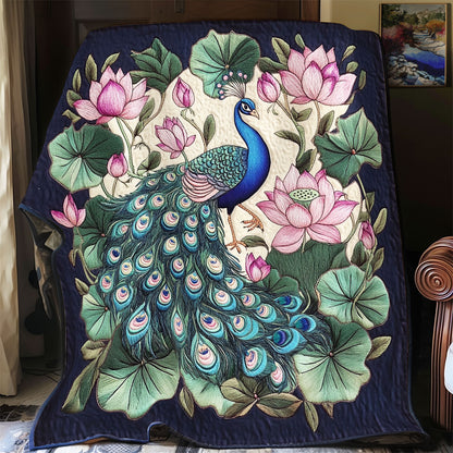 Peacock Lotus WX2201038CL Quilt