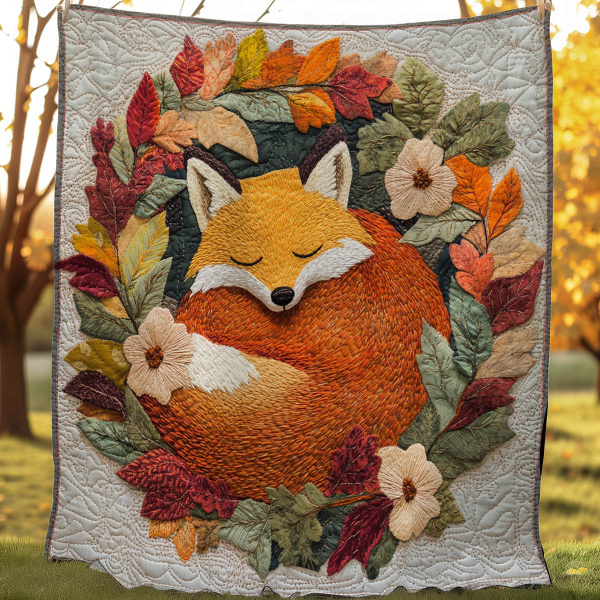 Autumn Fox XB0304012CL Quilt