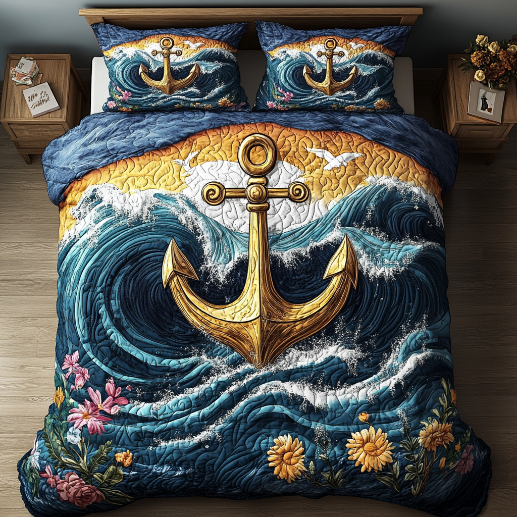 Golden Anchor WG1601022CL Duvet Cover Set