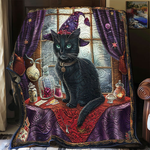 Shaman Black Cat WY0801053CL Quilt